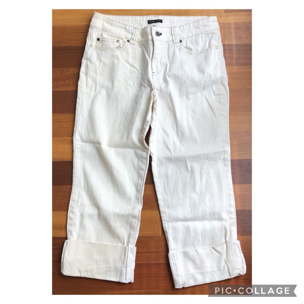 Cuffed cropped Jean